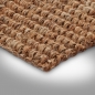 Preview: Mara Sisal mit Latexrücken - Nuss 002